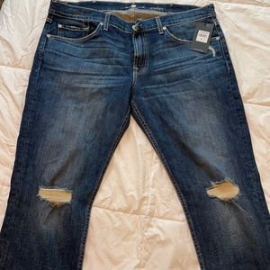 7 For All Mankind.  Blue jeans.  NWT.